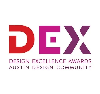 DEX Design Excellence Awards, Austin Design Community, 2020 logo